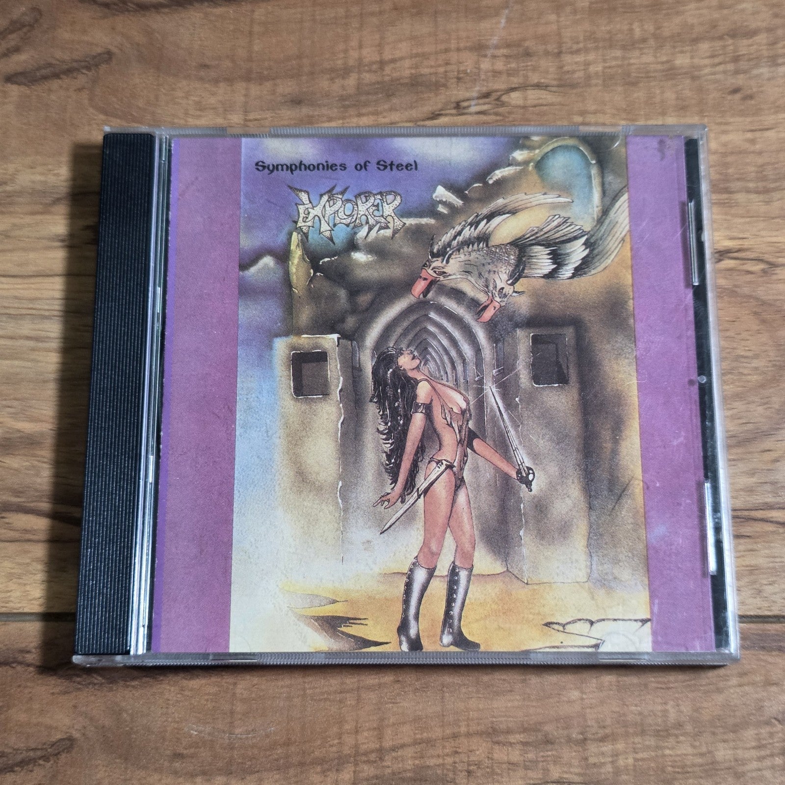 Explorer - Symphonies Of Steel CD Album 1984 Heavy Metal Rare HTF