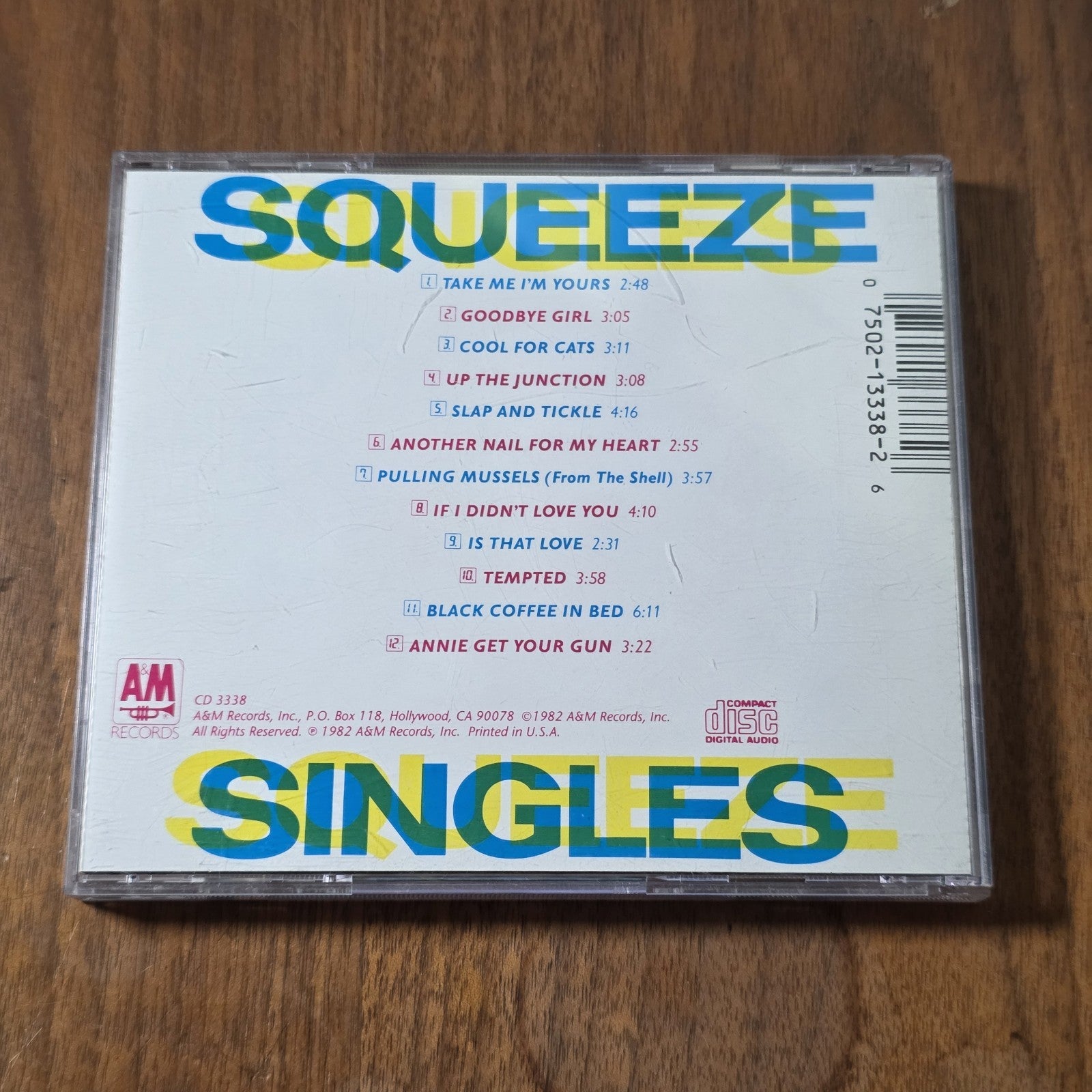 Squeeze - 20th Century Masters Millennium Collection CD Compilation New Wave