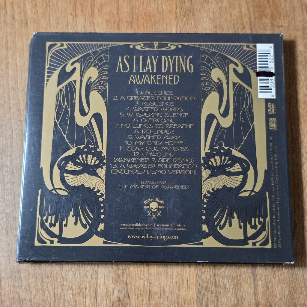 As I Lay Dying - Awakened CD Album 2012 Metalcore Metal Blade Records