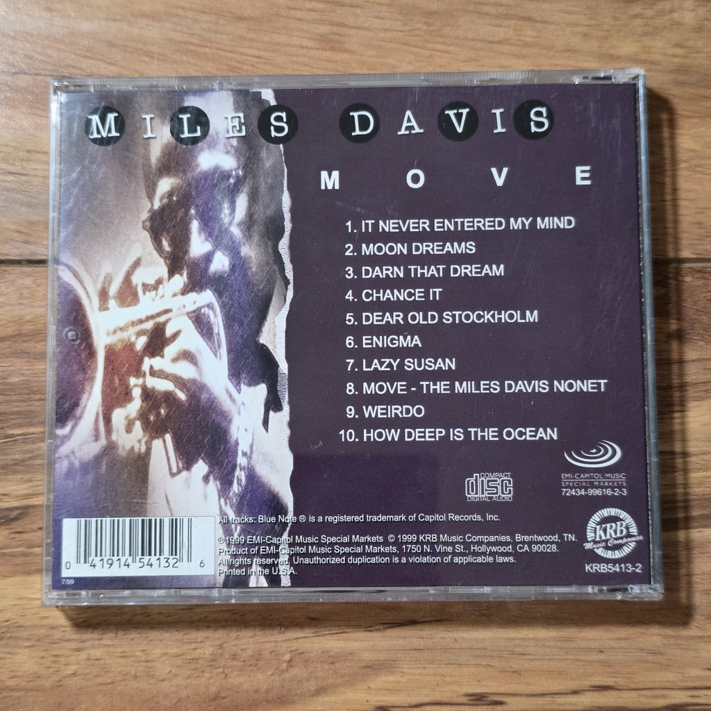 Miles Davis - Move CD Album Jazz