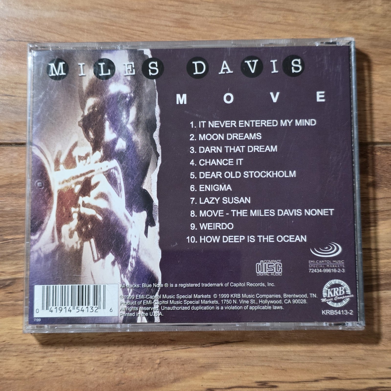 Miles Davis - Move CD Album Jazz
