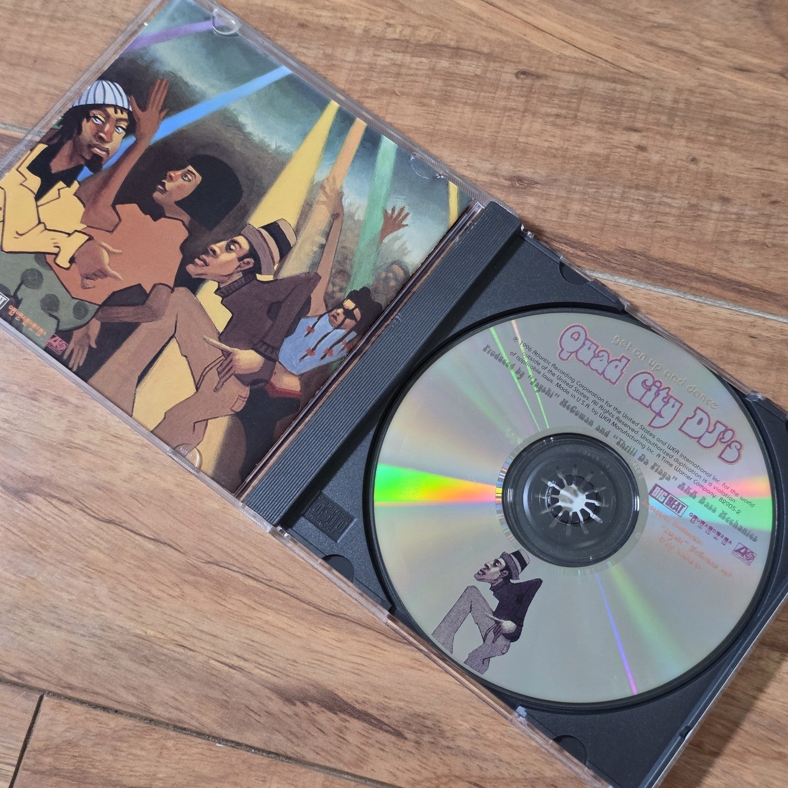 Quad City DJ's - Get On Up And Dance CD 1996 Big Beat Miami Bass Rap