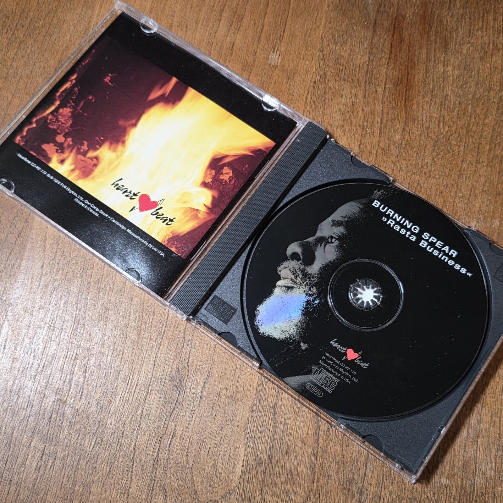Burning Spear - Rasta Business CD Album 1995 Reggae Roots