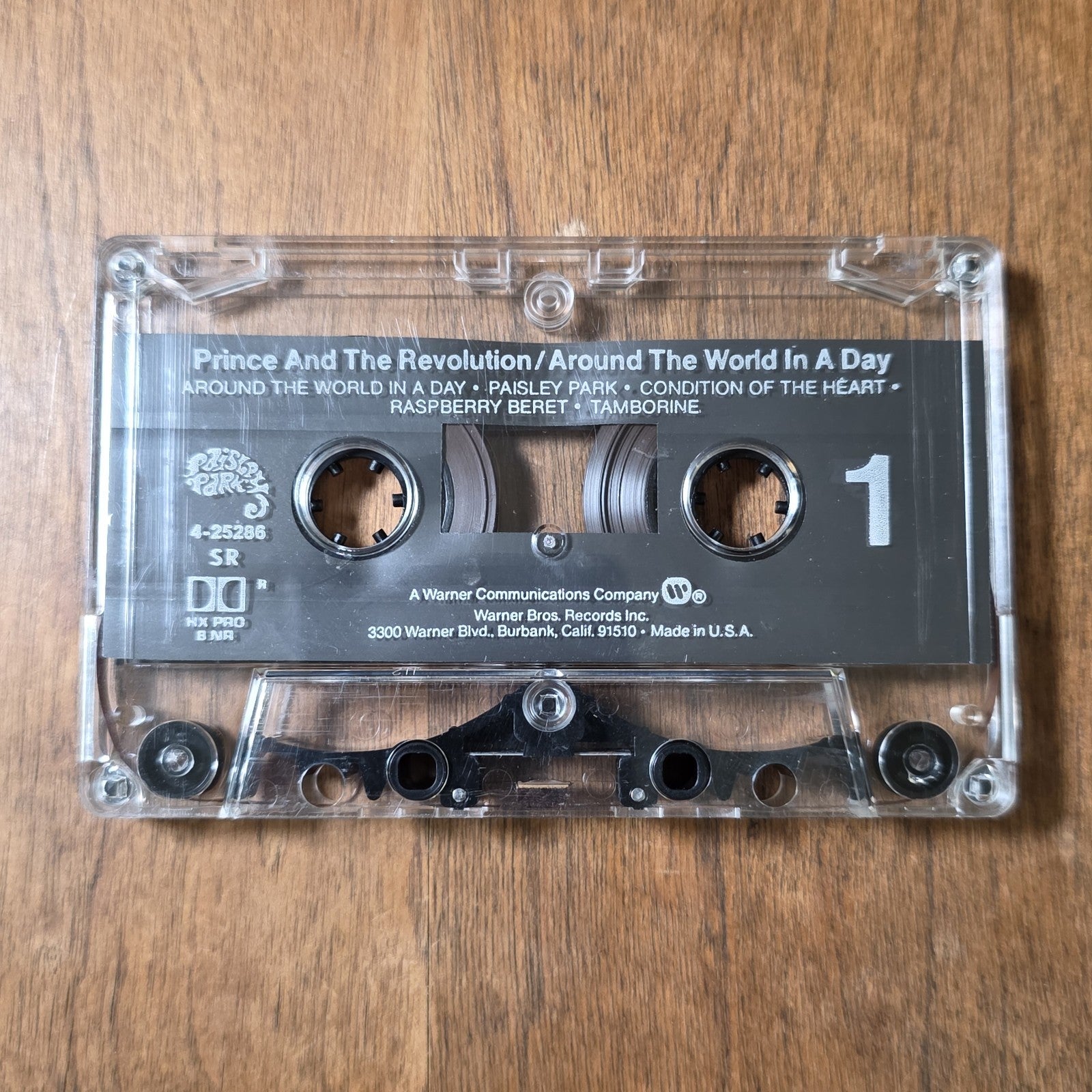 Prince - Around the World in a Day Cassette Album 1985 Pop Rock