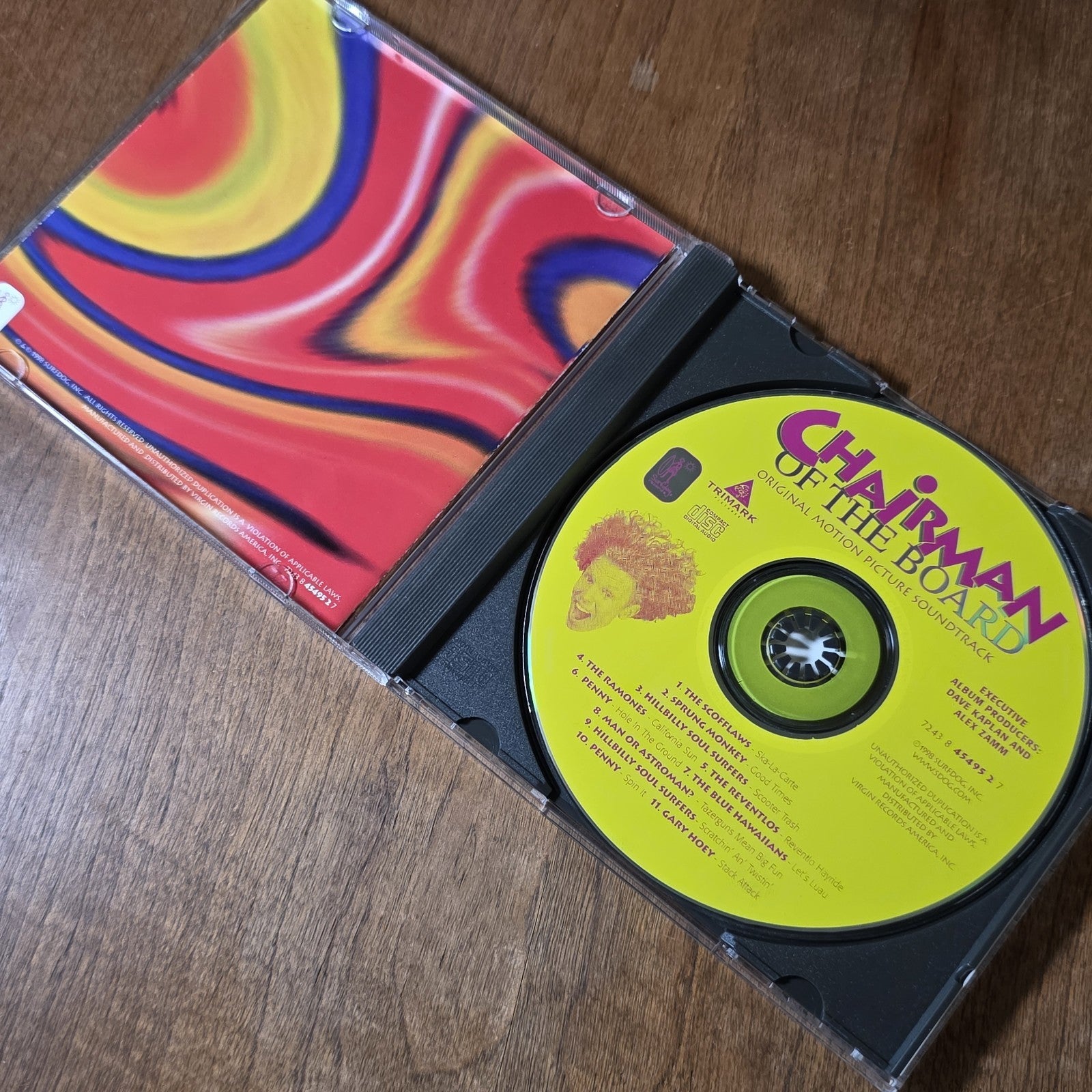 Various Artists - Chairman Of The Board CD Album 1998 Soundtrack Rock Pop