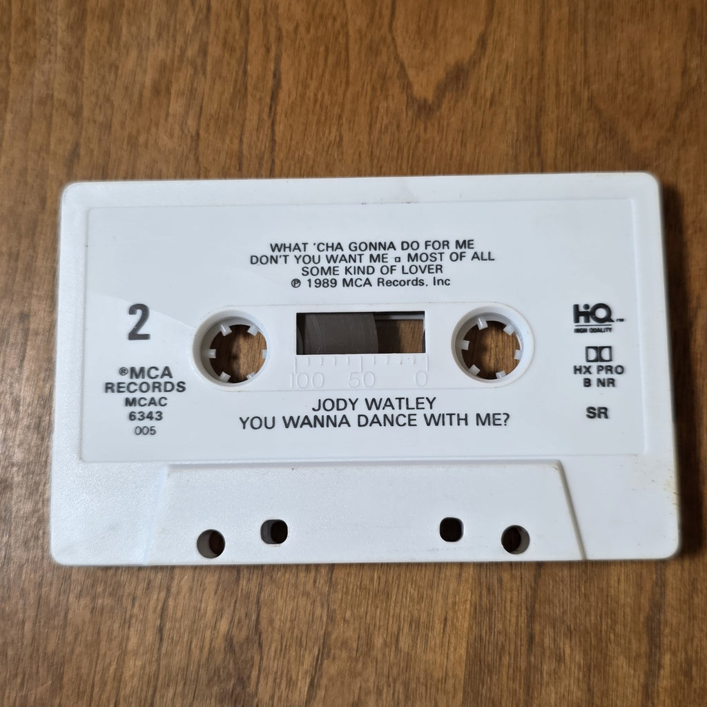 Jody Watley - You Wanna Dance With Me? Remix Album 1989 Pop R&B Cassette