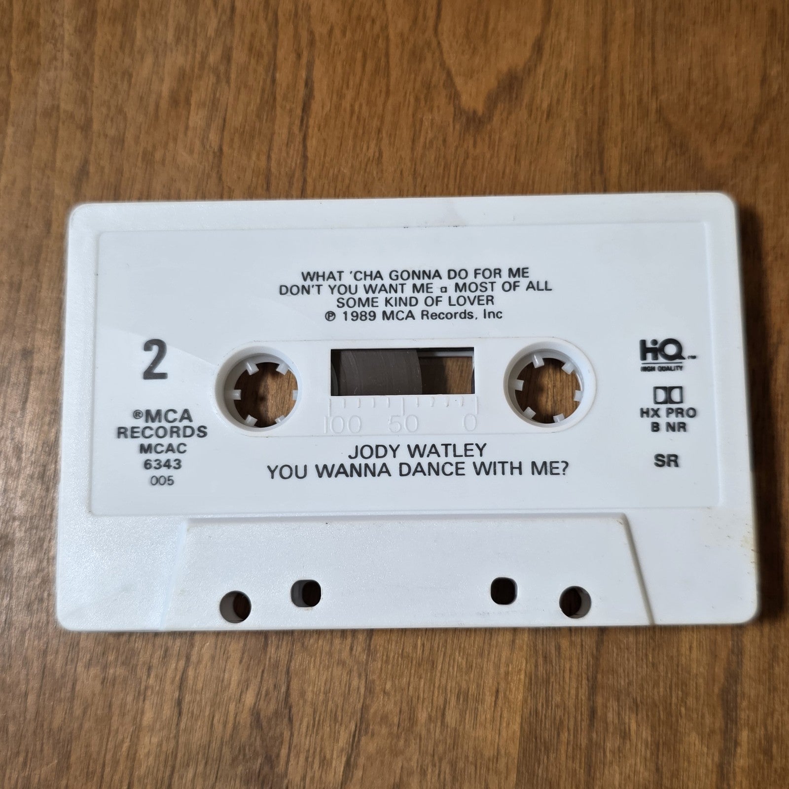 Jody Watley - You Wanna Dance With Me? Remix Album 1989 Pop R&B Cassette