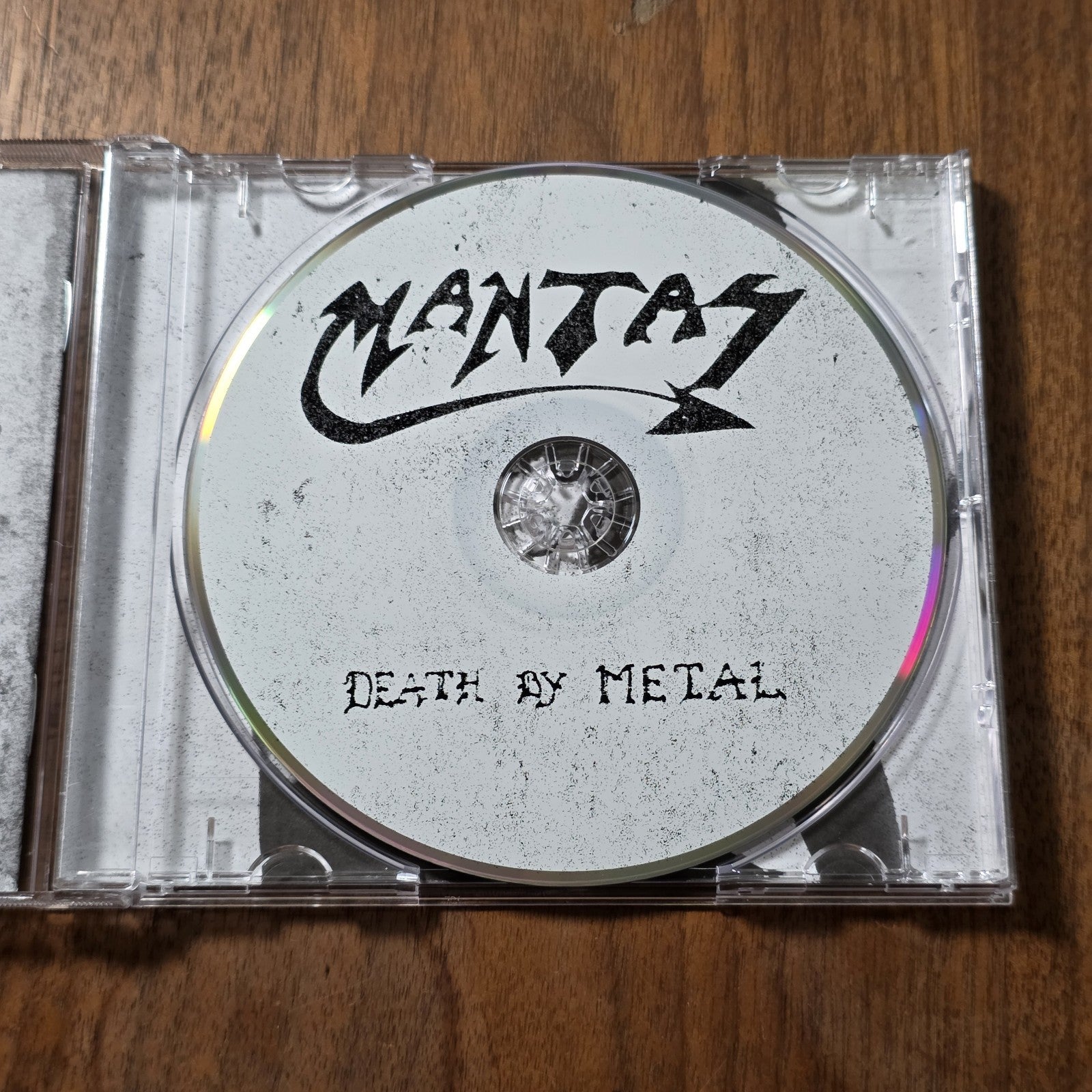 Mantas - Death By Metal CD Album 2012 Death Metal