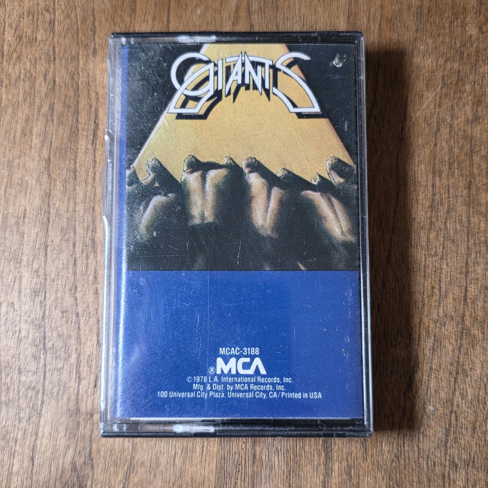 Giants - Self-Titled Cassette Album 1978 Rock Rare HTF Sealed New