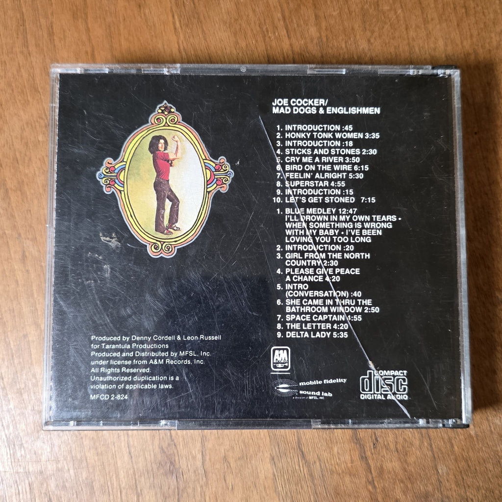 Joe Cocker - Mad Dogs Englishmen 2 CD 1970 Master Recording Mobile Fidelity HTF