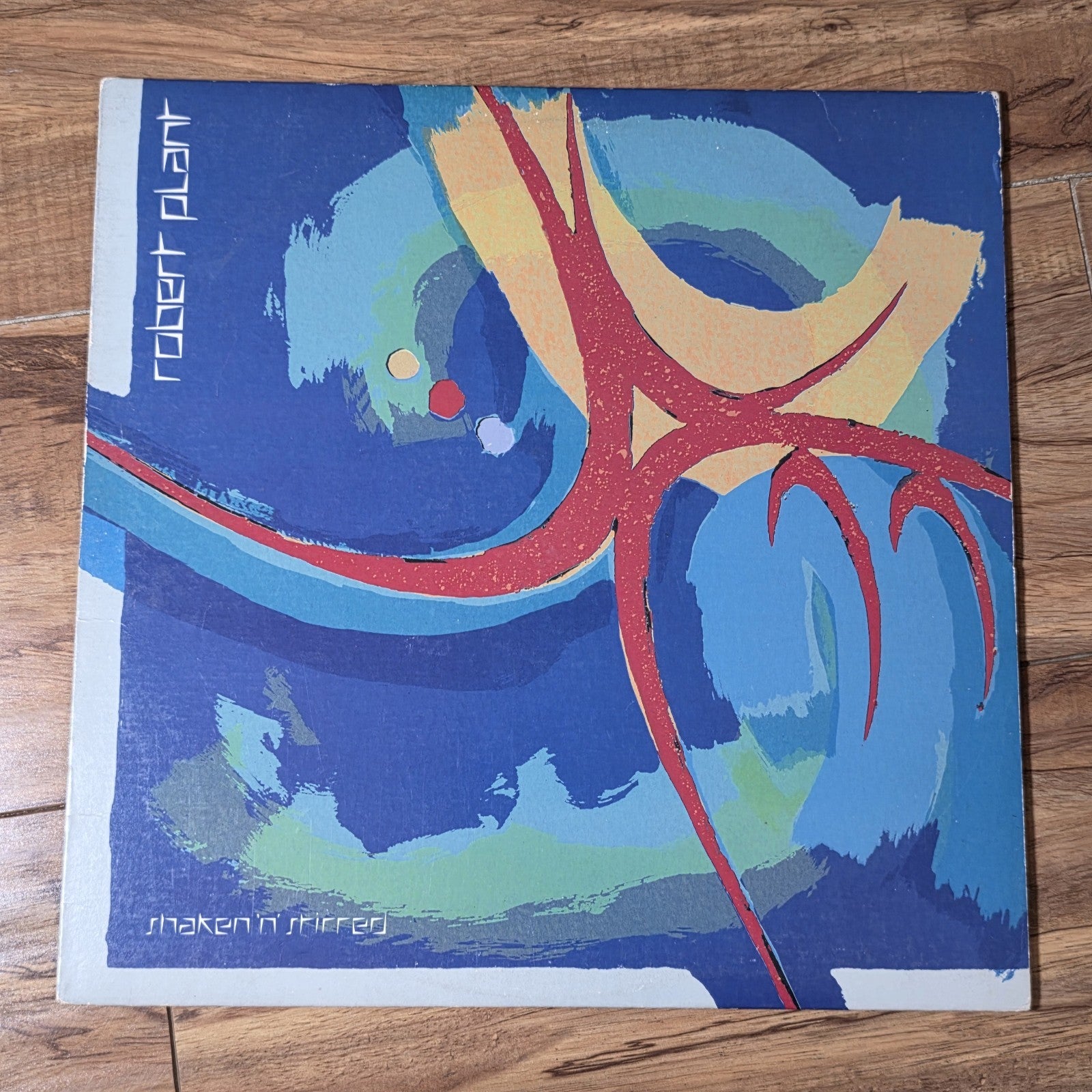 Robert Plant - Shaken N Stirred Album 1985 Rock Vinyl LP 12" VG+