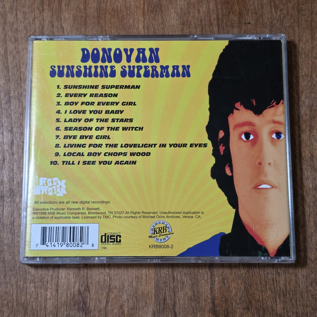 Donovan - Sunshine Superman CD Album 1966 Pop Rock