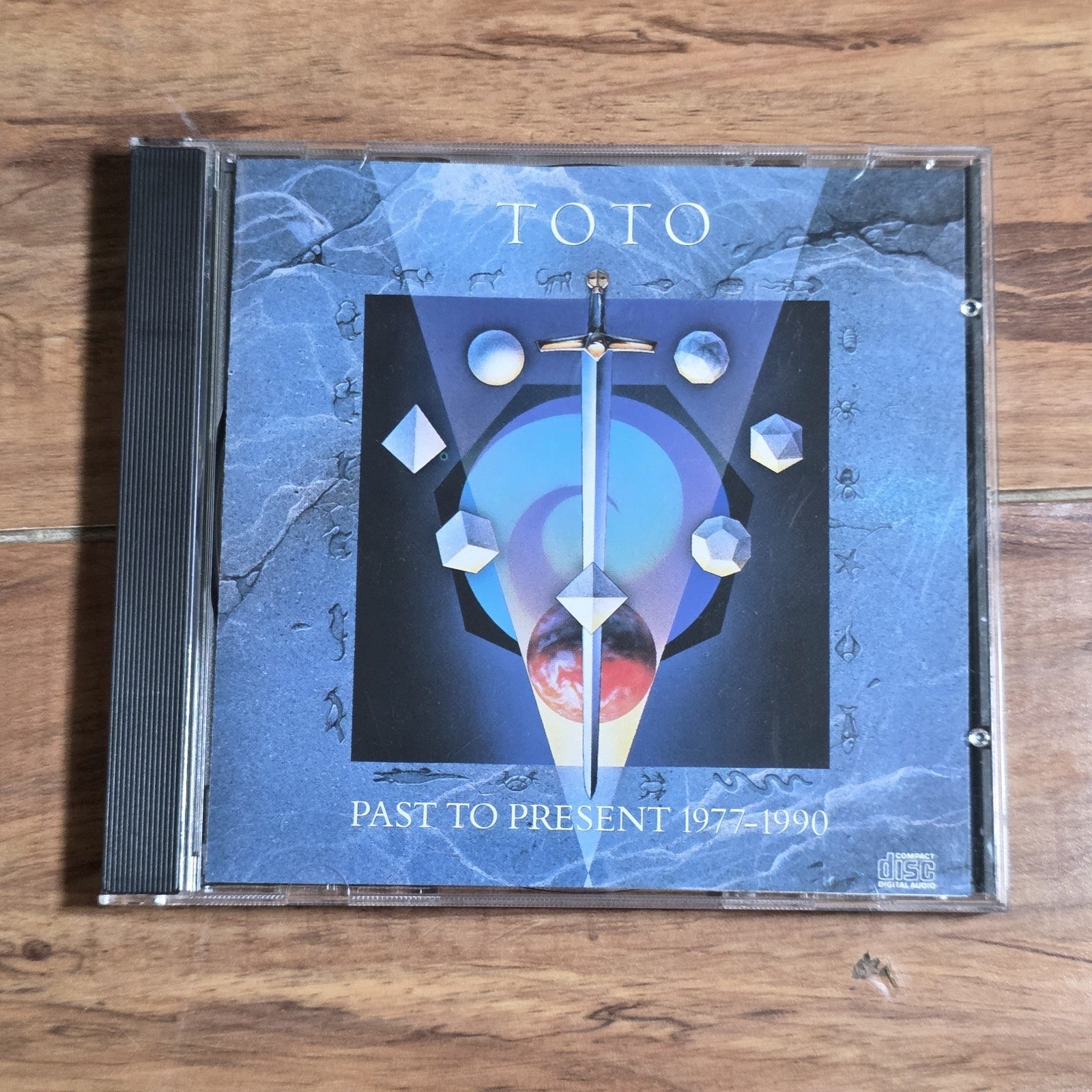 Toto - Past To Present 1977 - 1990 CD Compilation 1990 Pop Rock