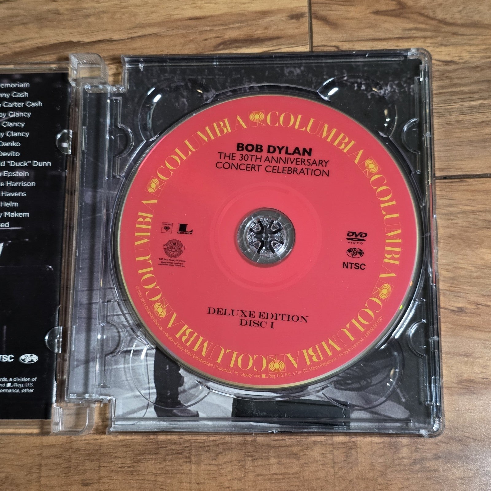 Bob Dylan - 30th Anniversary Concert Celebration DVD Live 2014 Folk Rock HTF