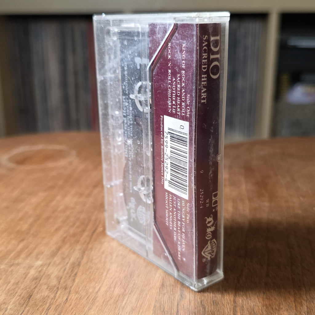 Dio - Sacred Heart Cassette Album 1987 Heavy Metal