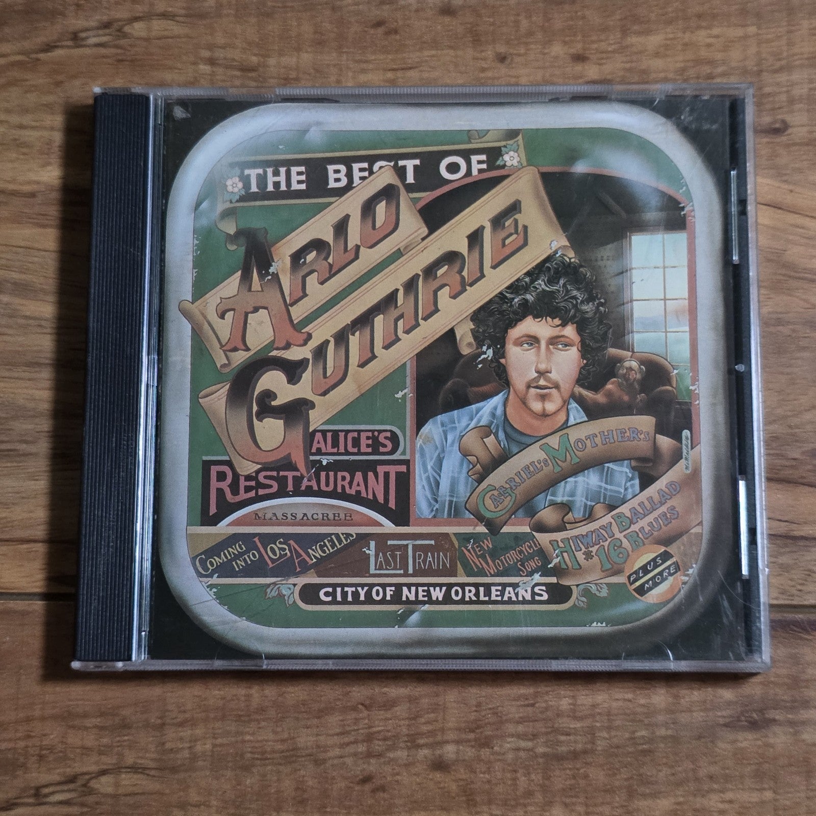 Arlo Guthrie - The Best of Arlo Guthrie CD Compilation 1977 Folk Rock
