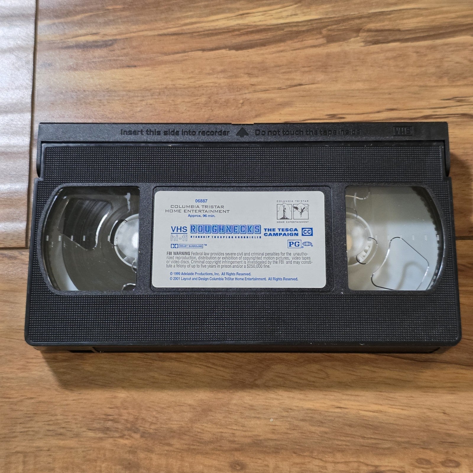 Roughneck Starship Troopers Chronicles The Tesca Campaign VHS 2001 Sci-Fi