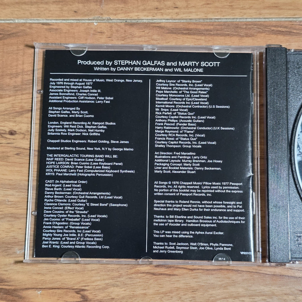 The Intergalactic Touring Band - Self Titled CD 2002 Progressive Rock Rare HTF