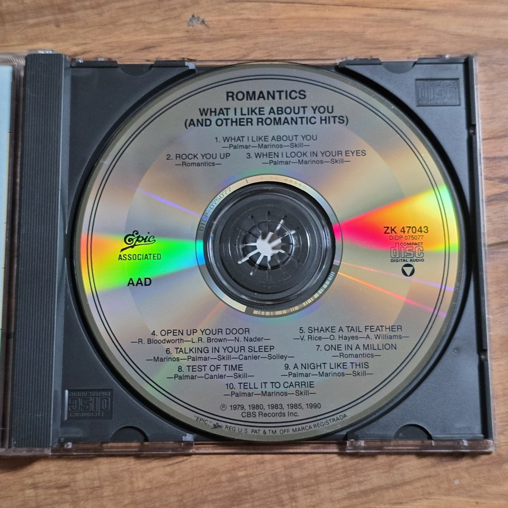 The Romantics - What I Like About You And Other Romantic Hits CD Compilation