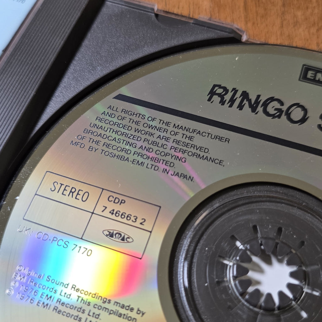 Ringo Starr - Blast from Your Past CD Comp 1987 Pop Rock Japan Press Rare HTF