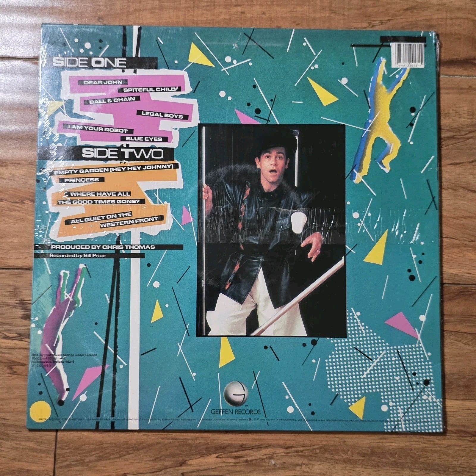 Elton John - Jump Up! Vinyl Album 1982 Pop Rock RCA New Sealed