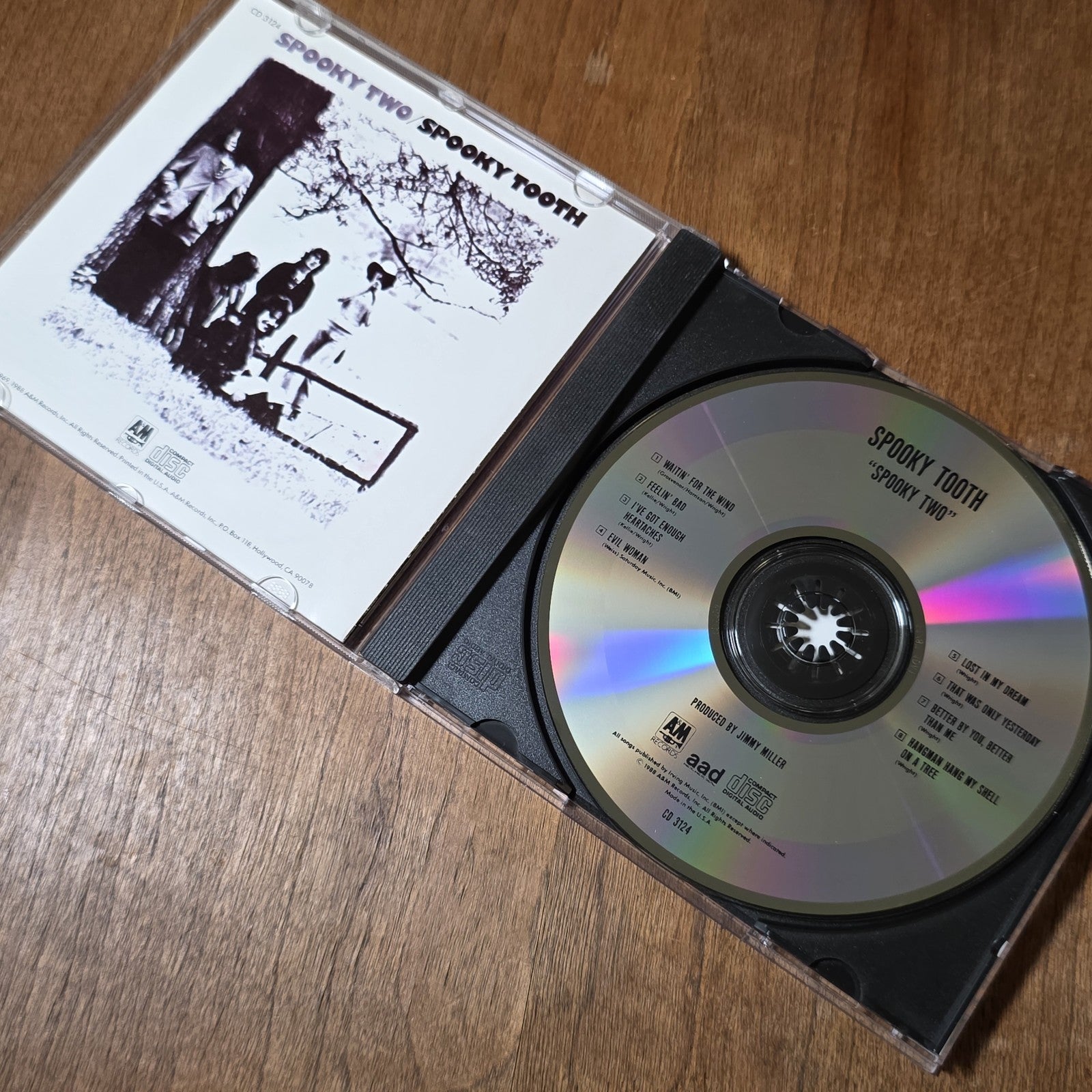 Spooky Tooth - Spooky Two CD Album 1990 Blues Rock HTF