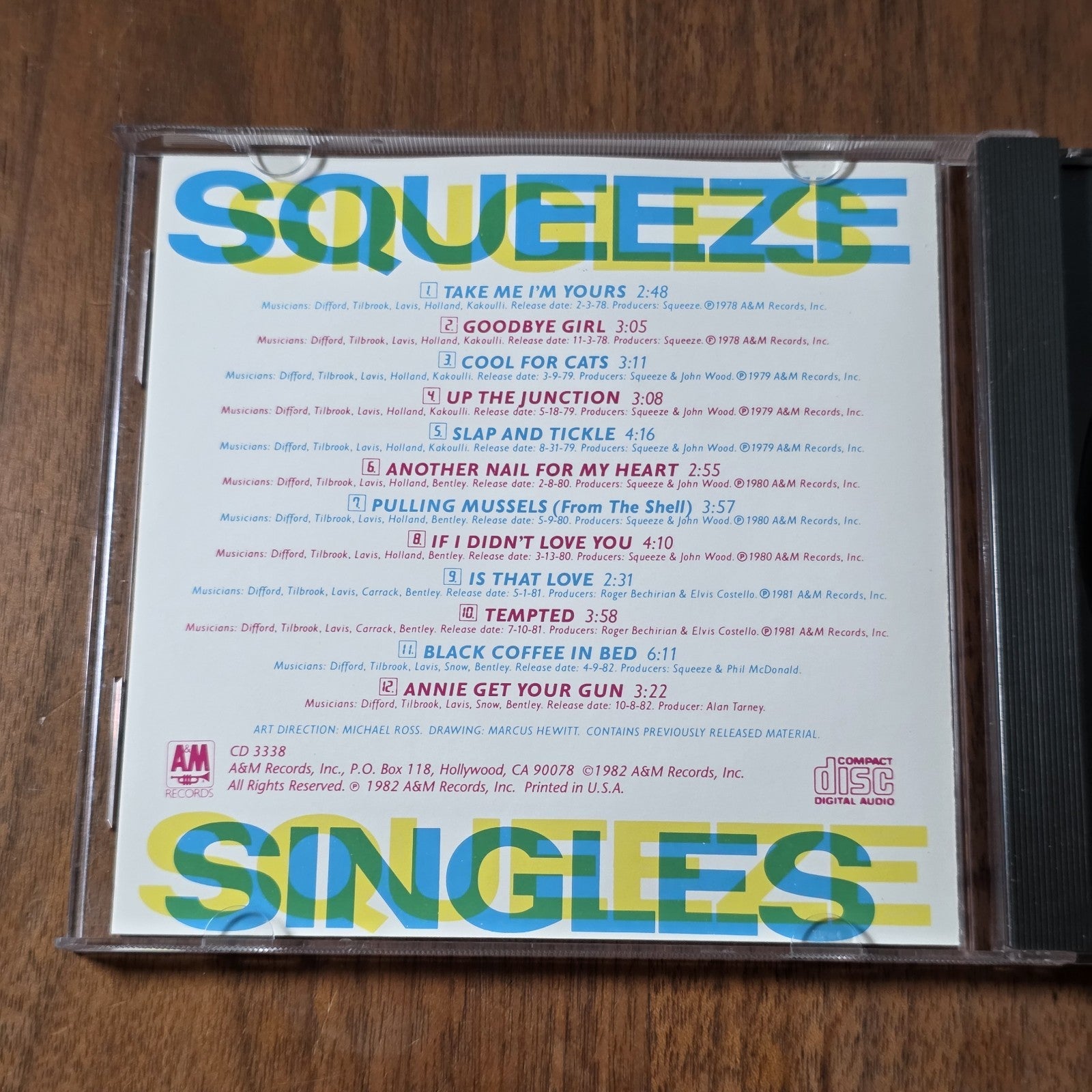 Squeeze - 20th Century Masters Millennium Collection CD Compilation New Wave