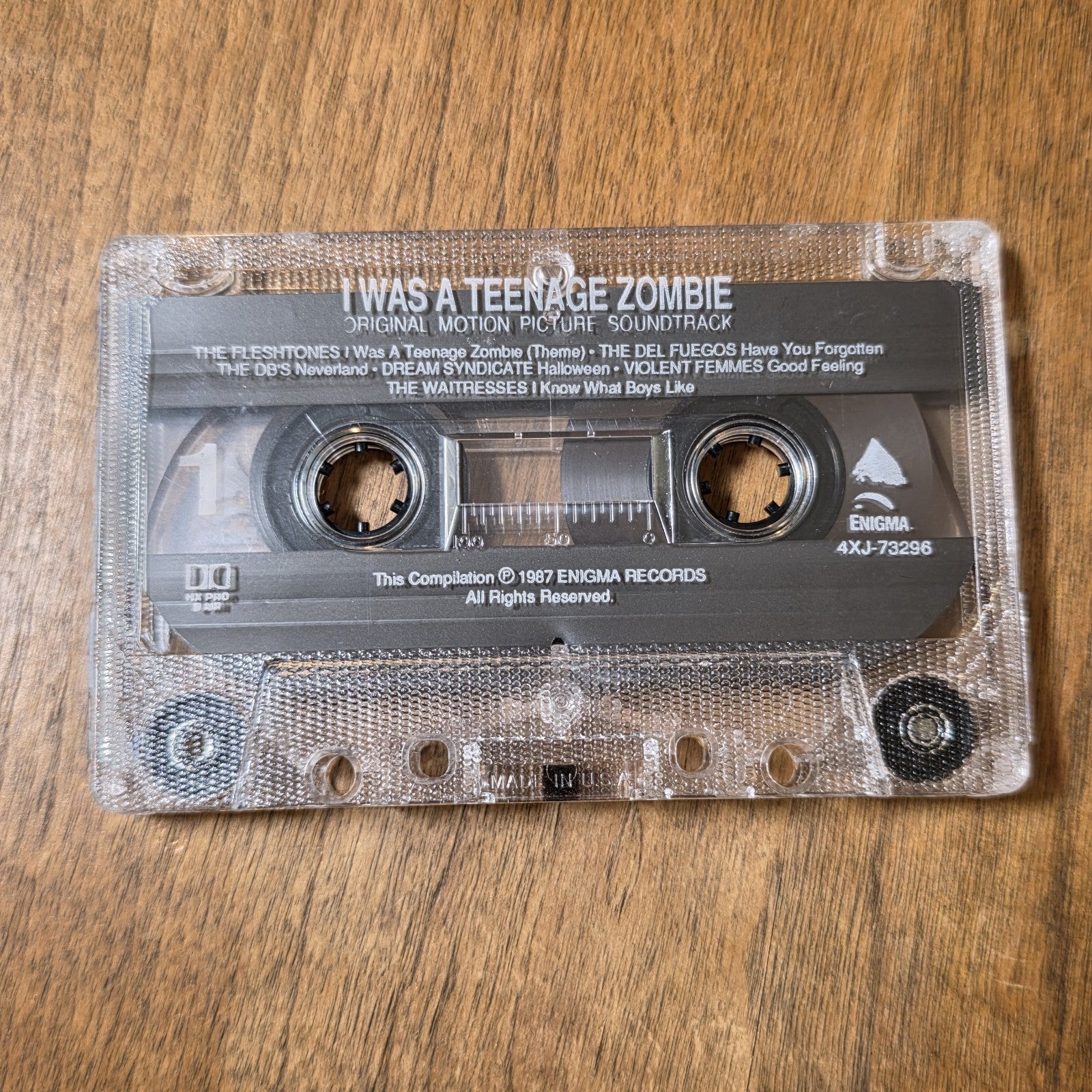 I Was A Teenage Zombie - Original Soundtrack Album 1987 Rock Cassette Rare HTF