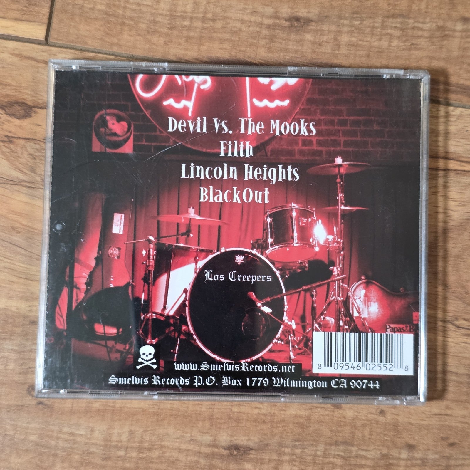 Los Creepers - Filth CD 2004 New Punkabilly Psychobilly Punk Rock