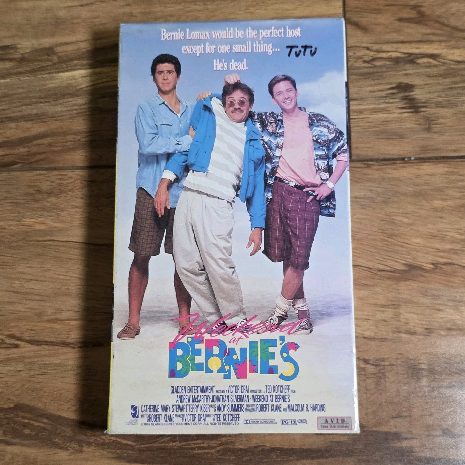 Weekend at Bernie's VHS 1989 Comedy