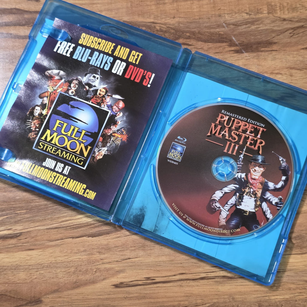 Puppet Master III: Toulon's Revenge Blu-ray 1991 Horror