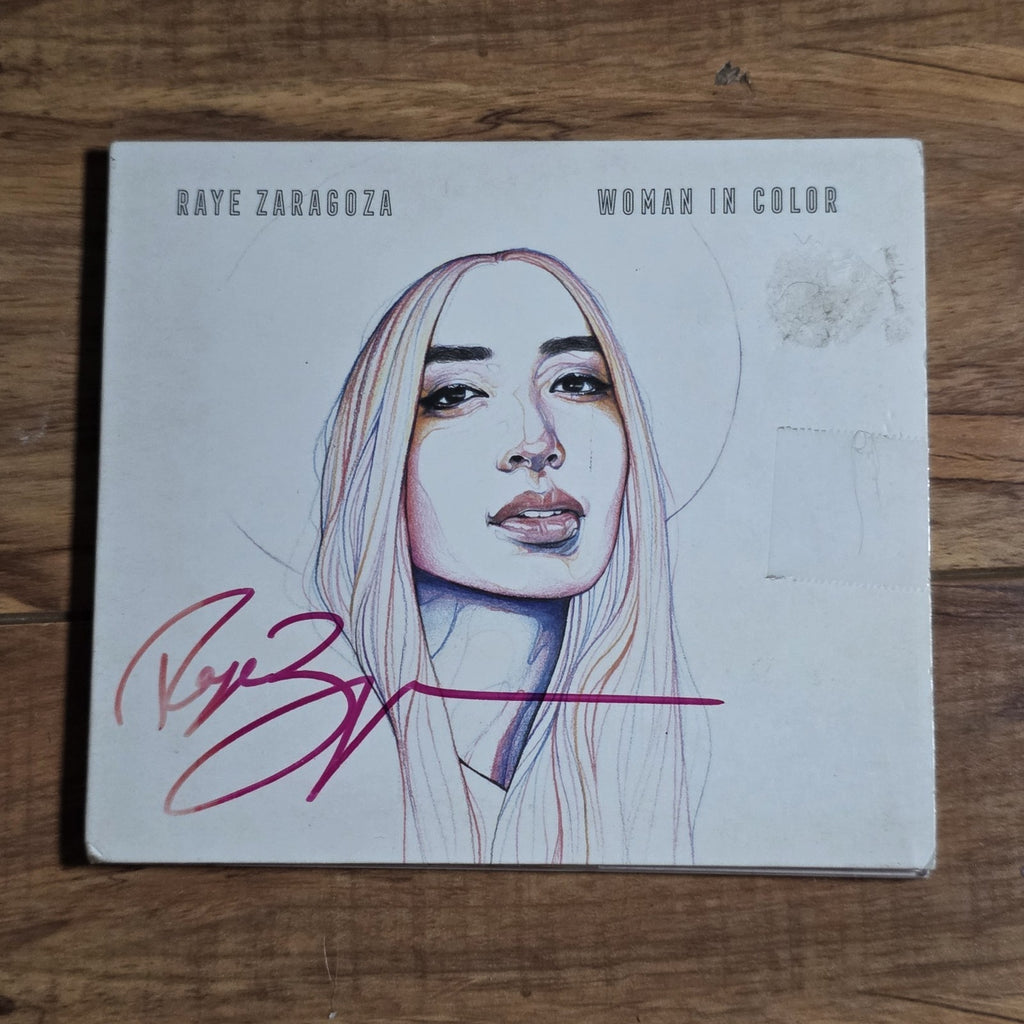 Raye Zaragoza - Woman In Color CD 2020 Folk Digipak Signed Autographed Rare HTF