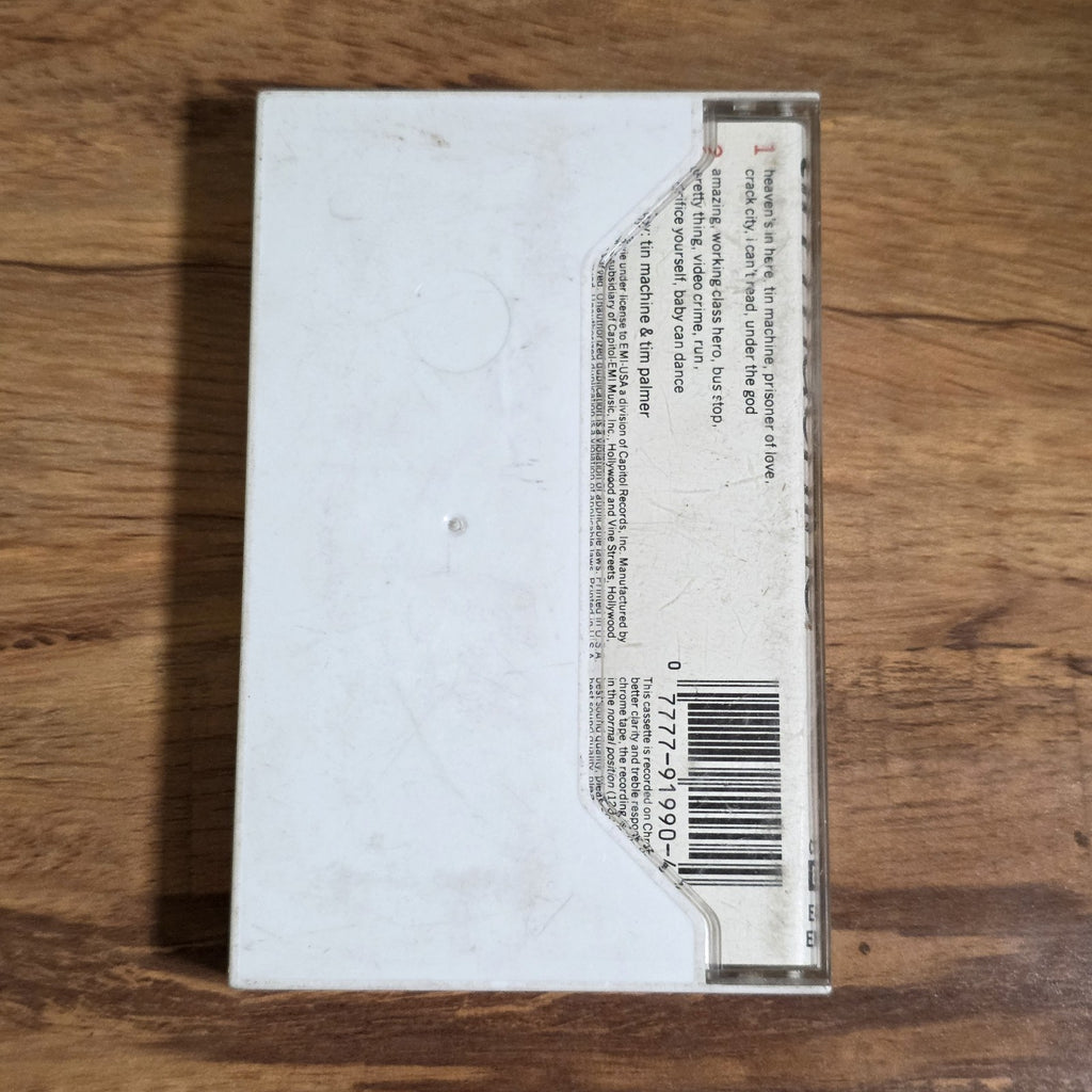 Tin Machine - Self-Titled Cassette Album 1989 Hard Rock David Bowie