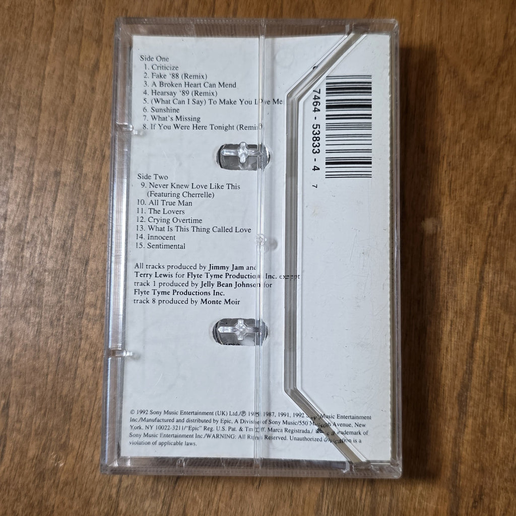 Alexander O'Neal - This Thing Called Love Single 1992 R&B Cassette Tabu Records
