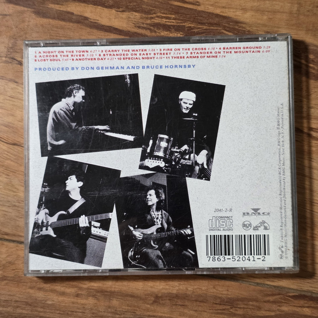 Bruce Hornsby & The Range - A Night on the Town CD 1990 RCA Records