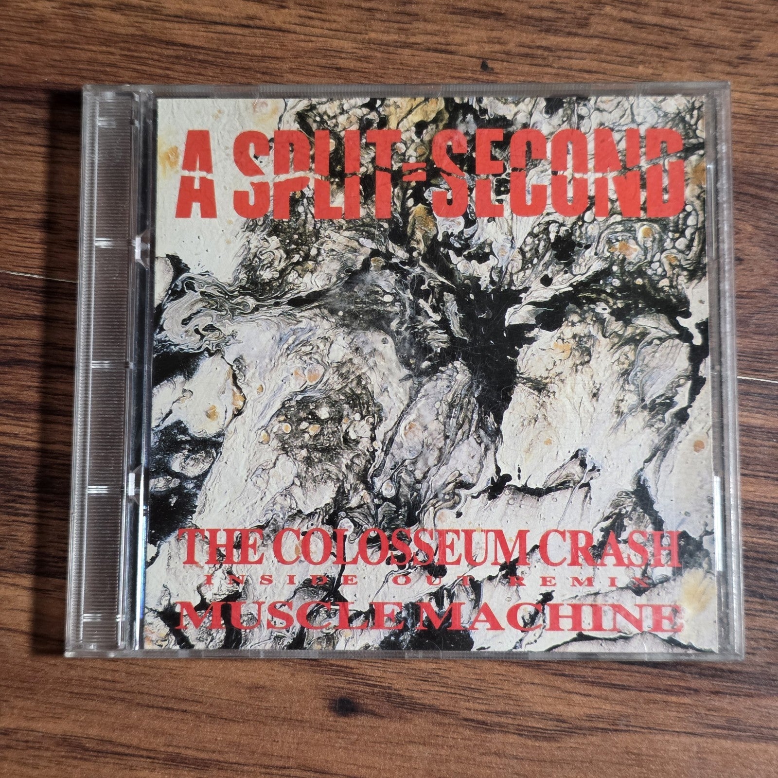 A Split Second - The Colosseum Crash Inside Out Remix CD Single 1991 EBM Rare