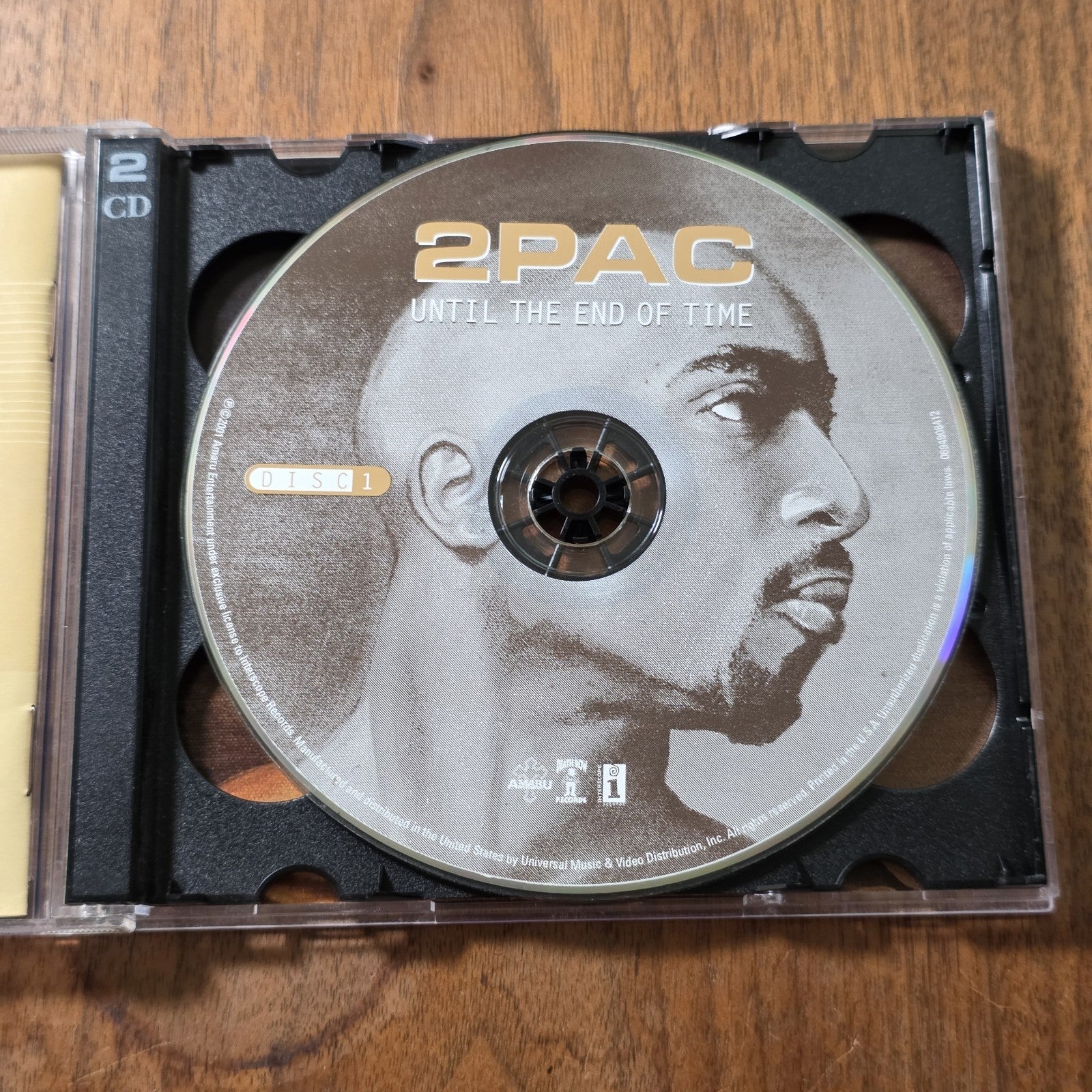 2Pac - Until the End of Time CD Album 2001 Hip Hop