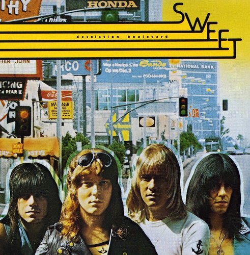 Sweet - Desolation Boulevard CD Album 1990 Glam Rock