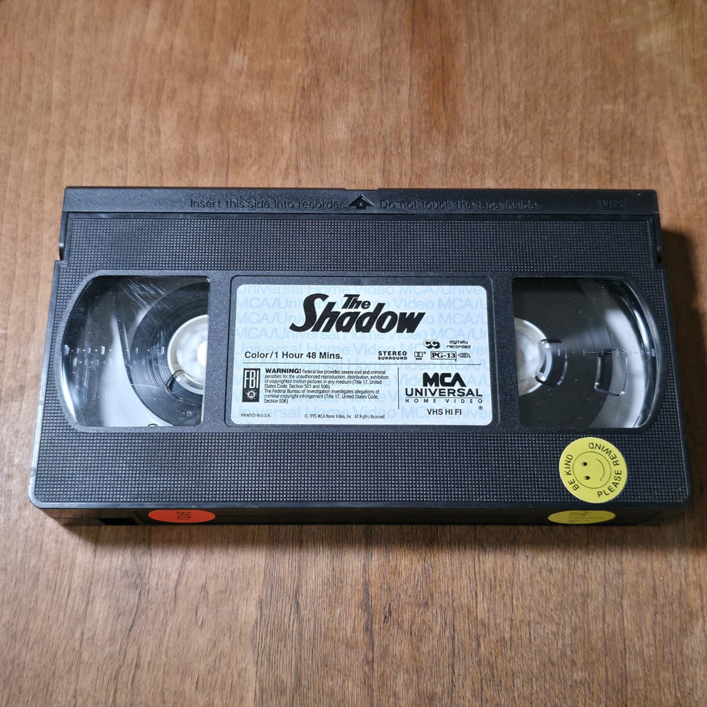 The Shadow VHS 1995 Action Alec Baldwin