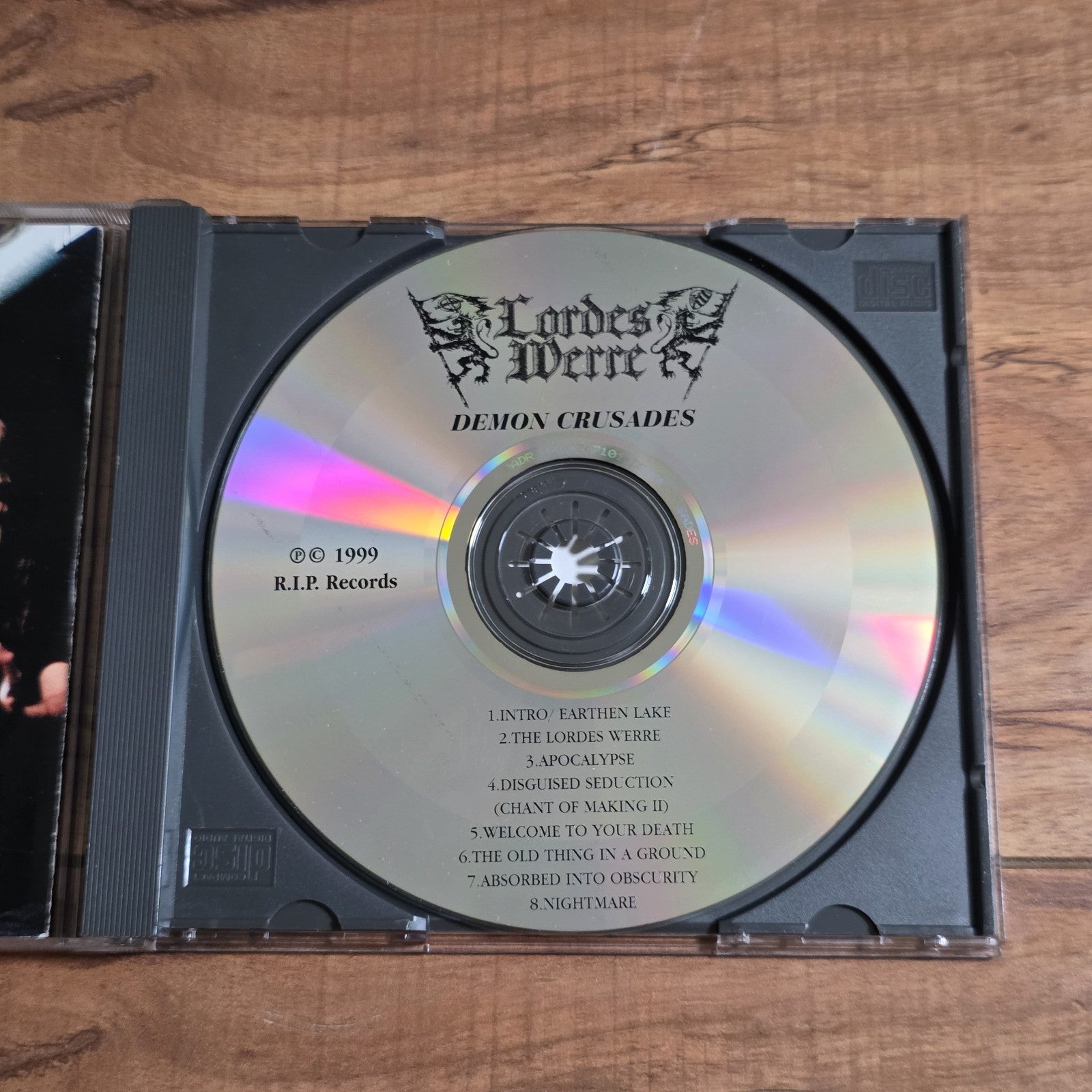 Lordes Werre - Demon Crusades CD Album 1999 Heavy Metal Rare HTF