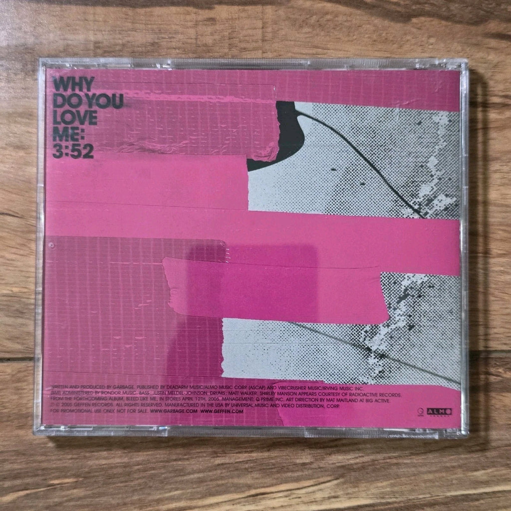 Garbage - Why Do You Love Me CD Single 2005 Alternative Rock