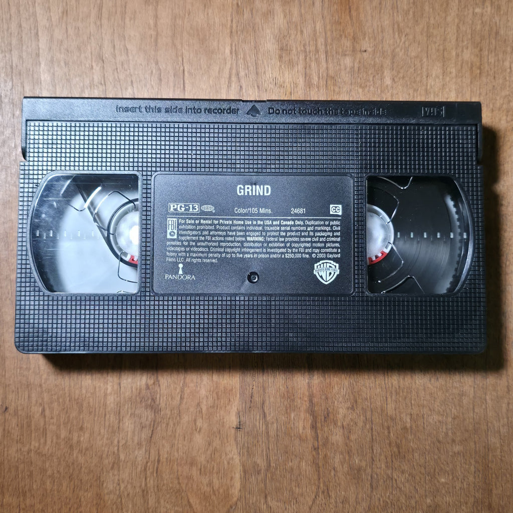 Grind VHS 2003 Skateboarding Comedy Rare HTF