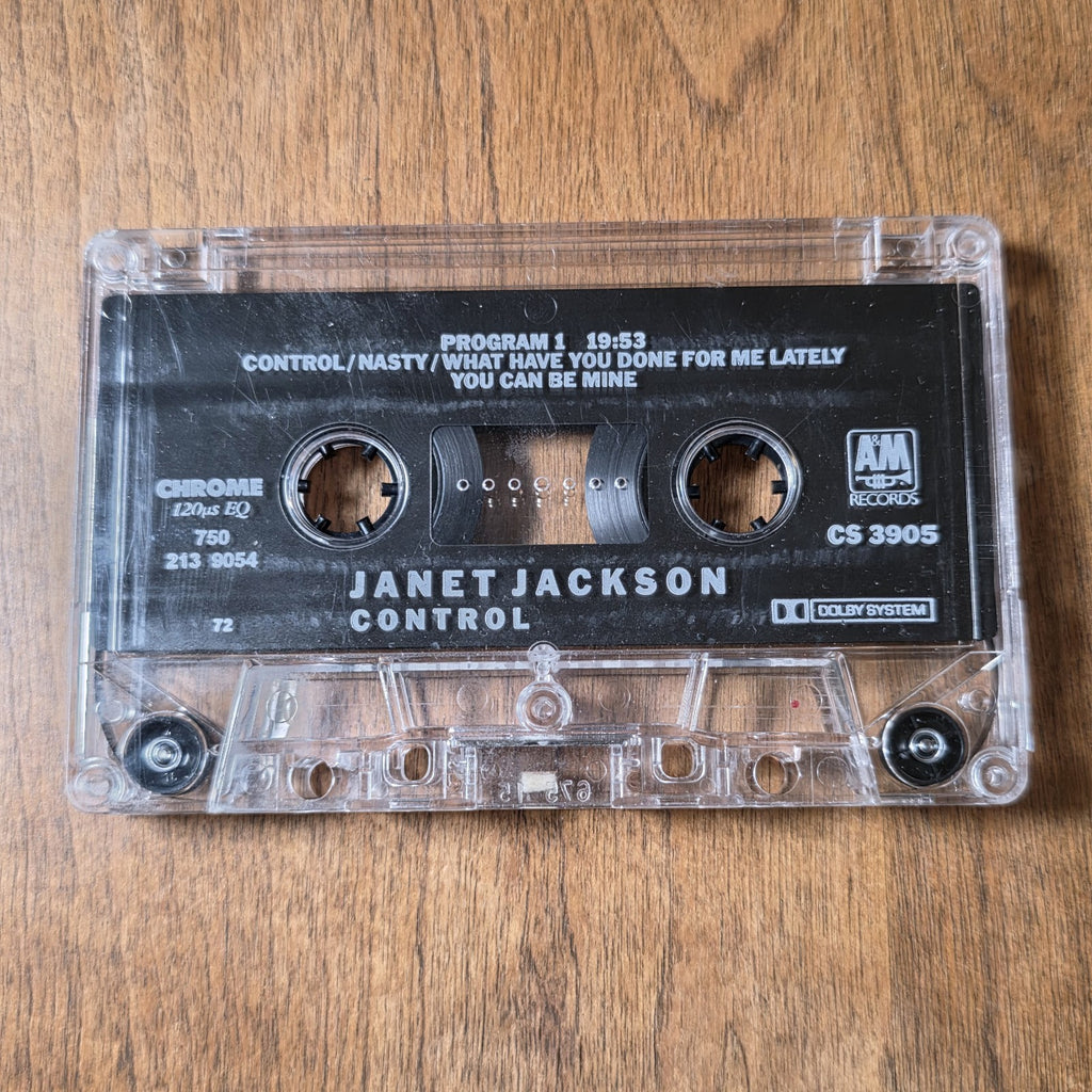 Janet Jackson - Control Cassette Album 1986 Pop R&B A&M Records
