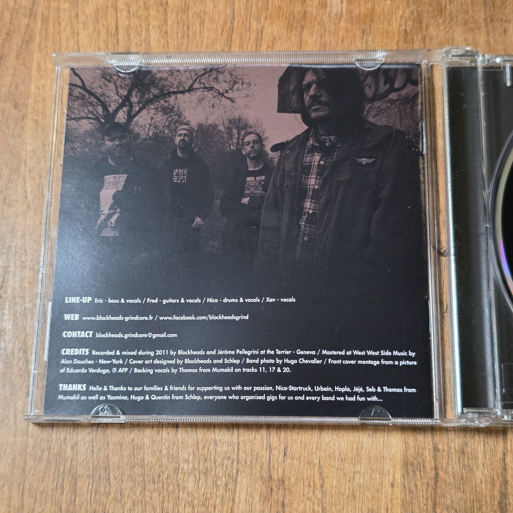 Blockheads - This World Is Dead CD Album 2013 Grindcore
