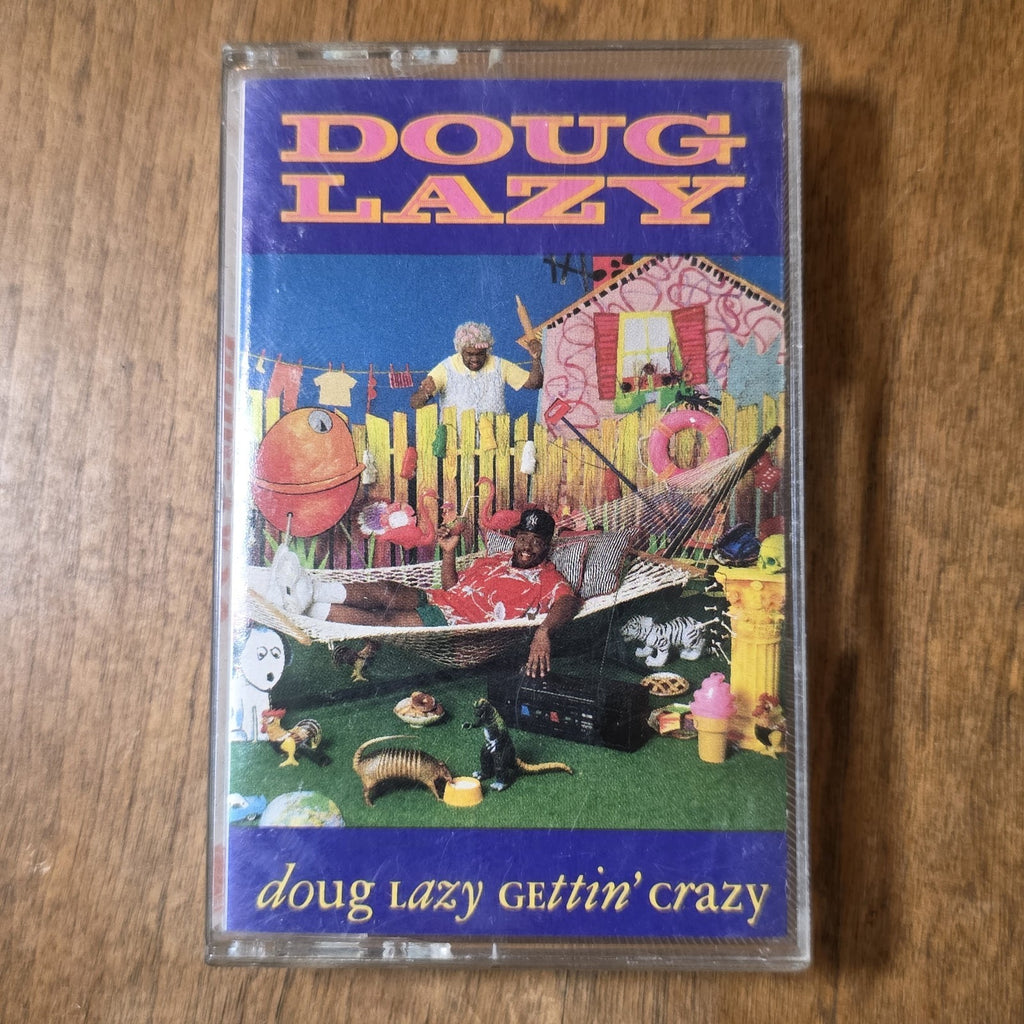 Doug Lazy - Doug Lazy Gettin' Crazy Album 1990 Hip Hop House Cassette Atlantic