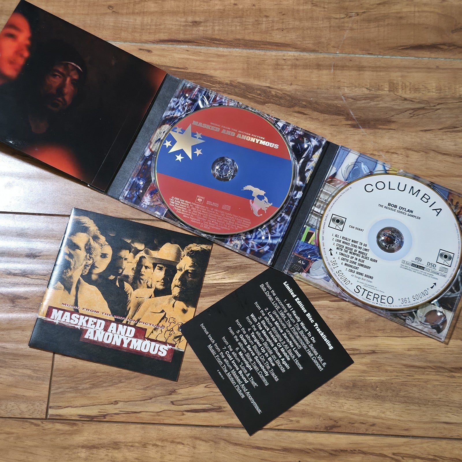 Masked and Anonymous CD Soundtrack 2003 Folk Rock 2-Disc Bob Dylan HTF