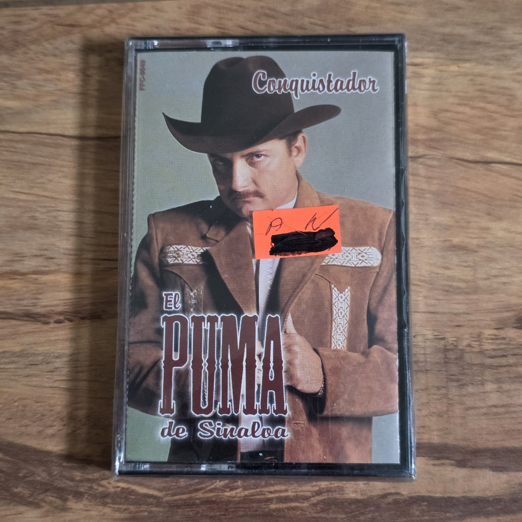 El Puma De Sinaloa - Conquistador Cassette Album Regional Mexican Sealed New