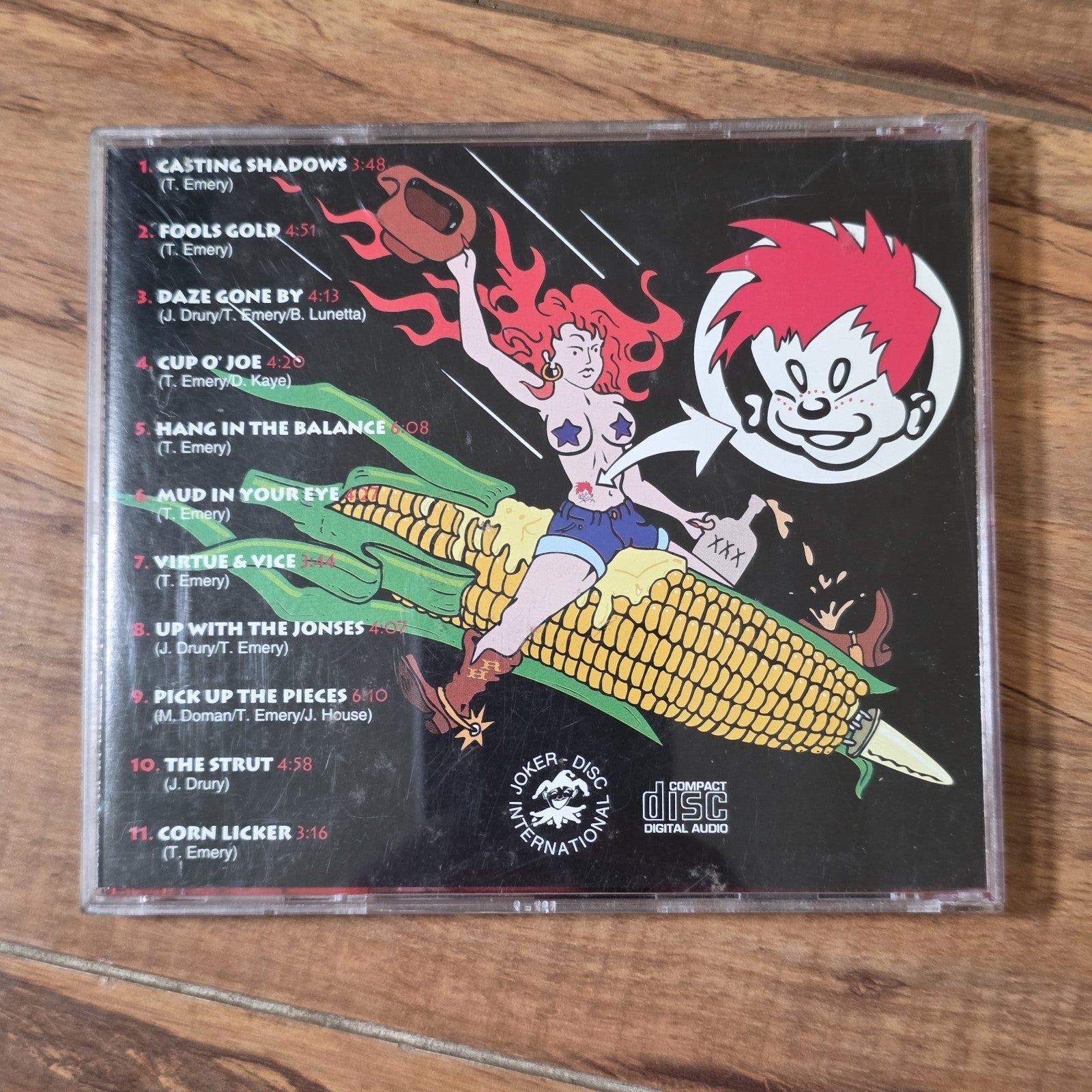 Raging Arb And The Redheads - Self Titled CD 1994 Joker Disc Surf Rock