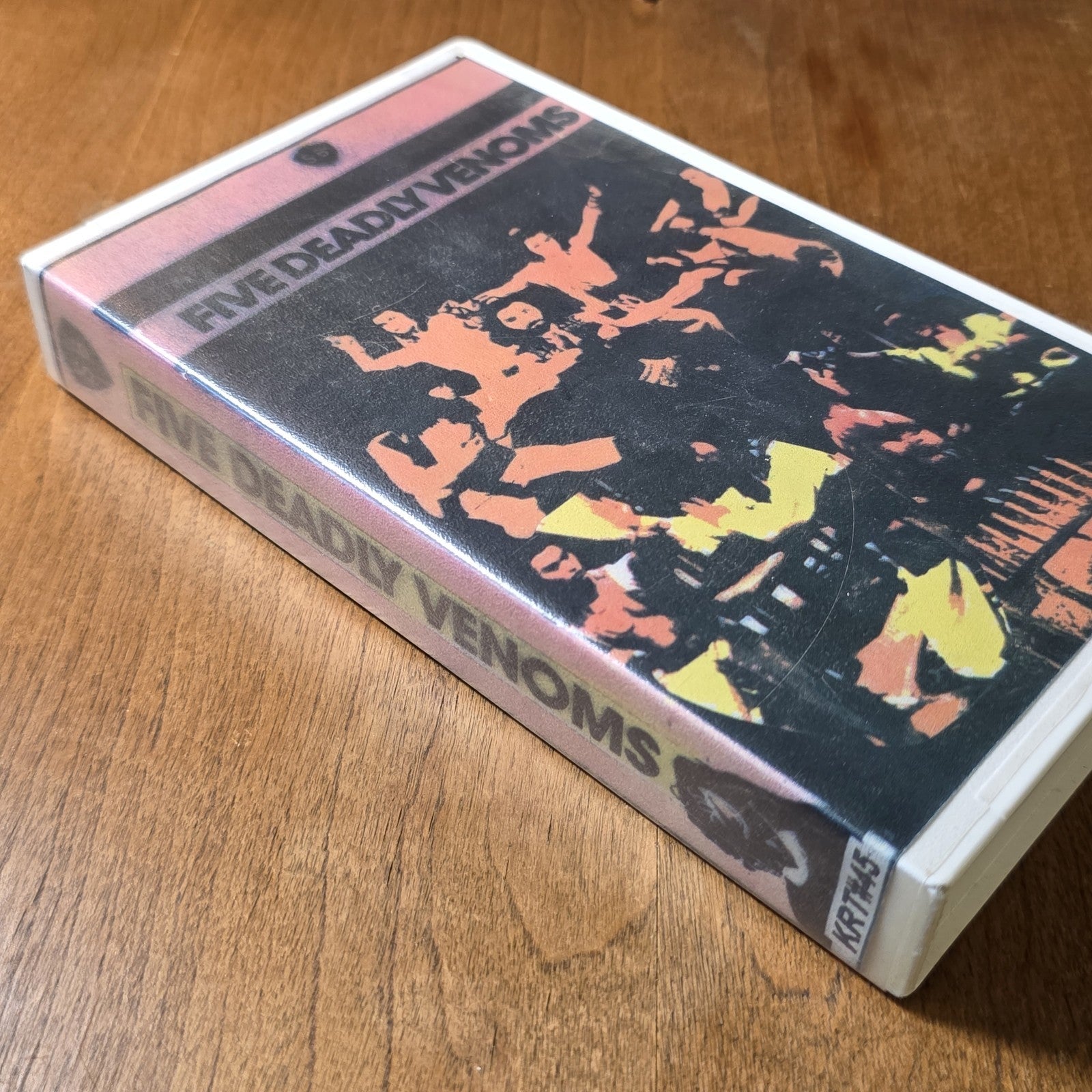 Five Deadly Venoms 1978 VHS Chang Cheh Action Rare HTF
