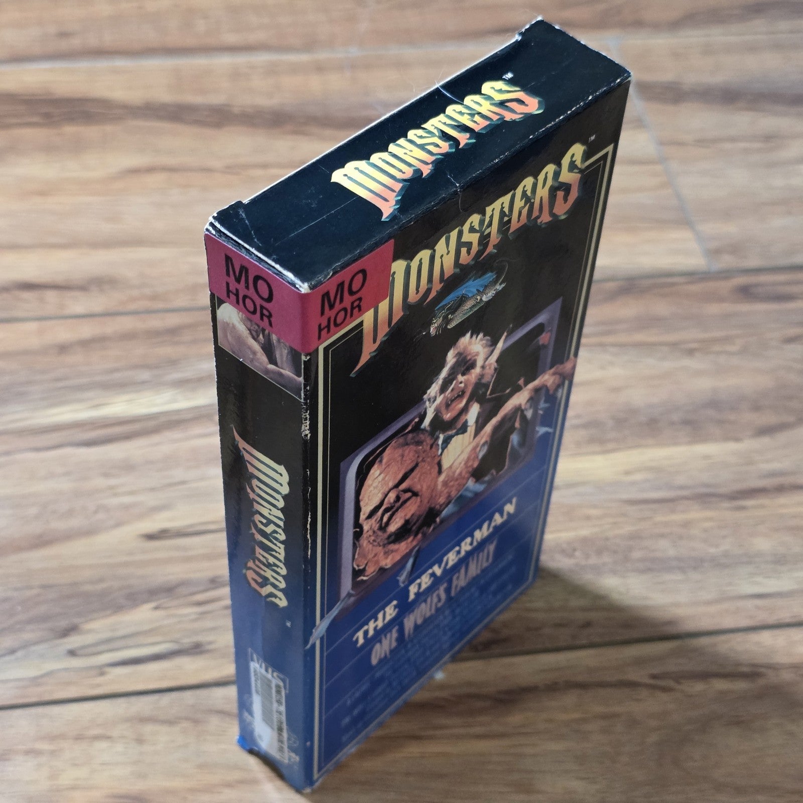 Monsters: The Feverman / One Wolfs Family VHS 1990s Horror Anthology HTF